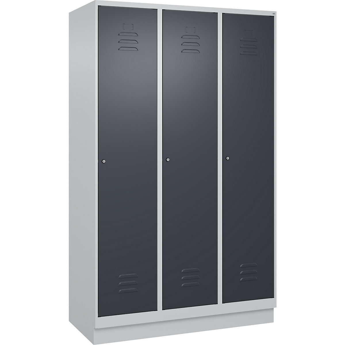 Schwarz-Weiß-Spind Classic PLUS, schmal C+P (Produktabbildung 5)-4