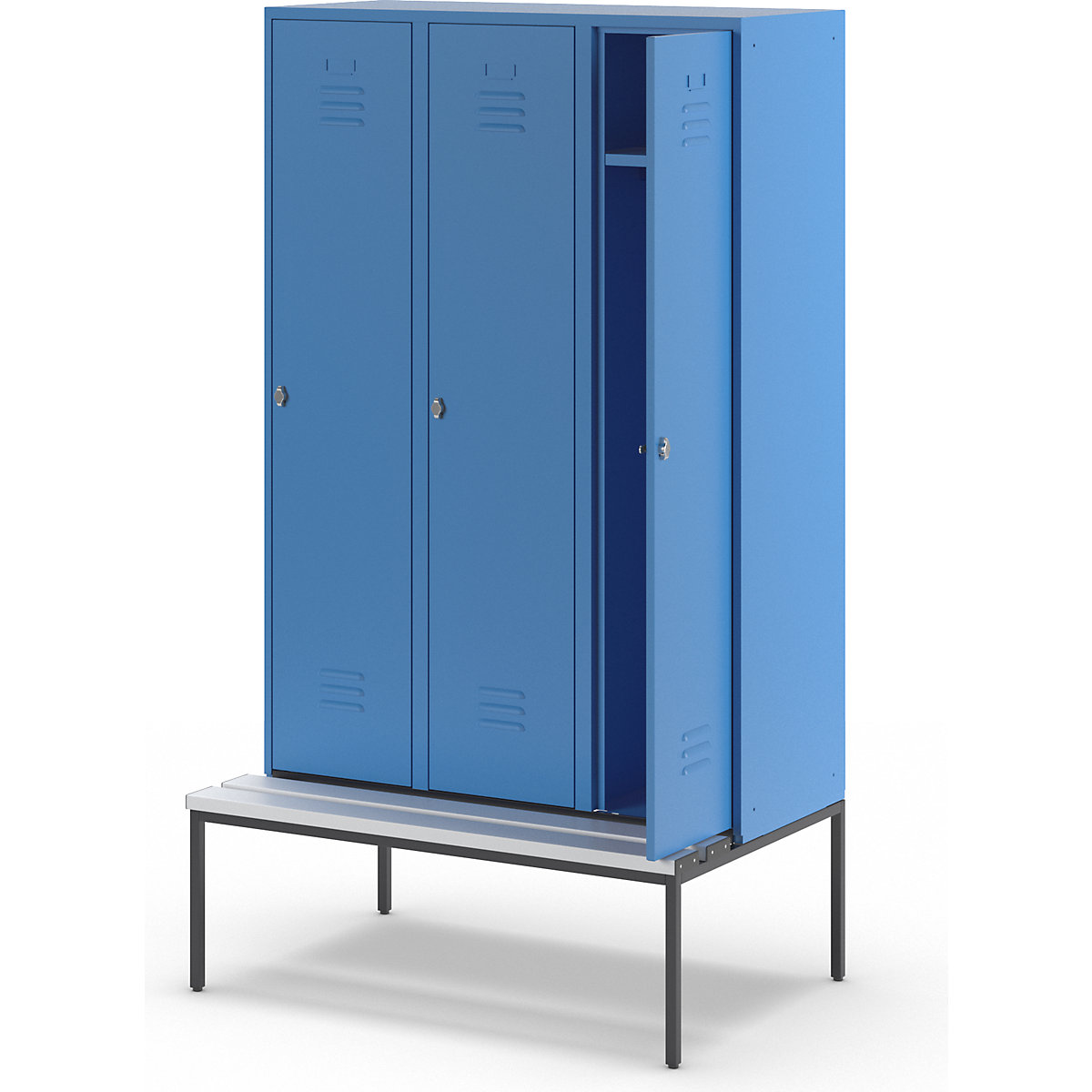 Spind Berlin 2 Sitzbank Wolf (Produktabbildung 8)-7