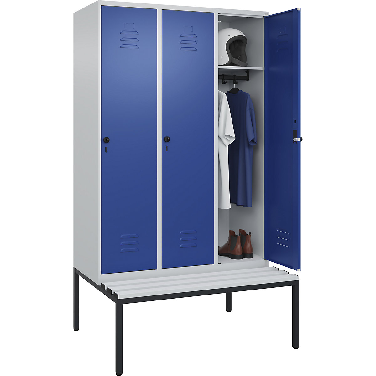 Spind Classic PLUS Sitzbank C+P