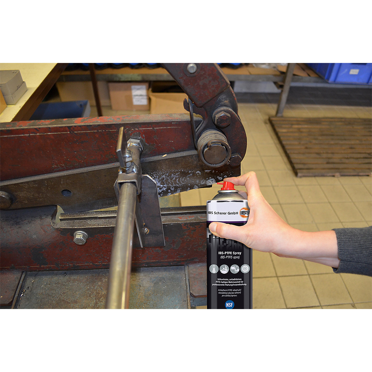 Mehrzweck-Öl PTFE-Spray IBS Scherer (Produktabbildung 2)-1