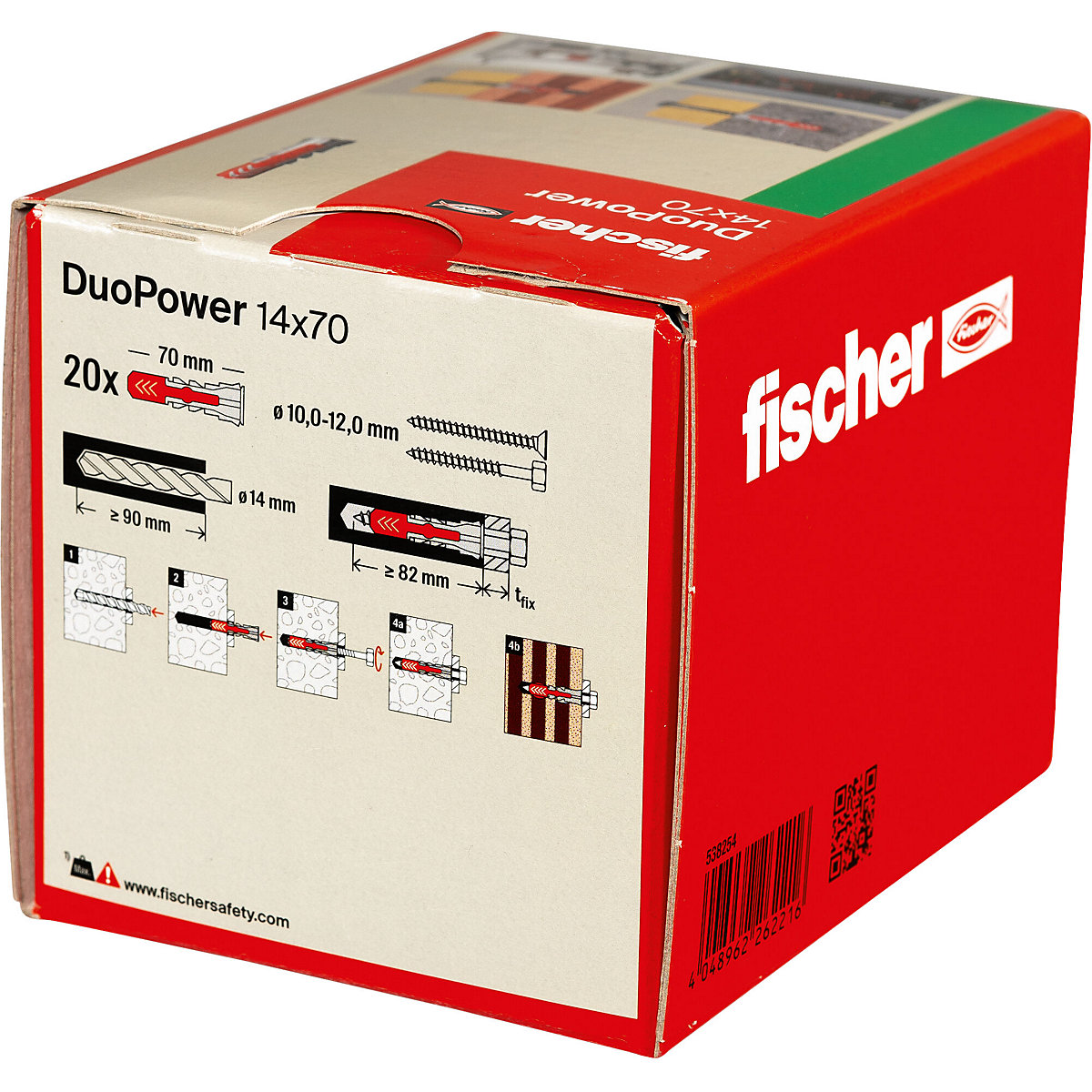 Dübel DUOPOWER fischer (Produktabbildung 5)-4
