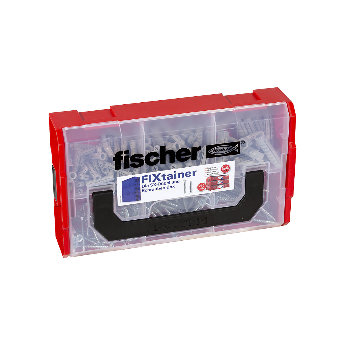 FixTainer – SX-Dübel/Schrauben-Box fischer
