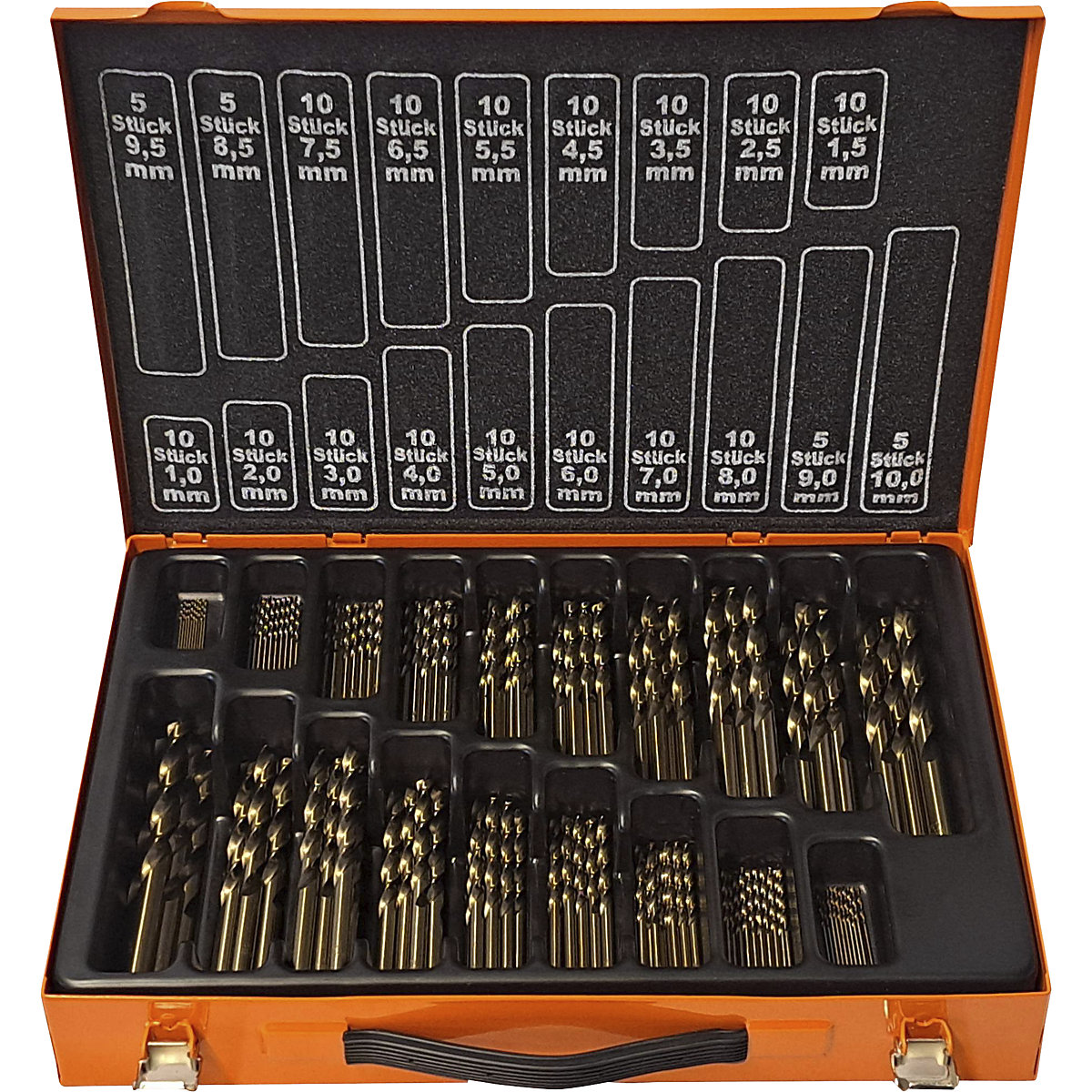 Spiralbohrer-Set ECO HSS-Co 5% Projahn