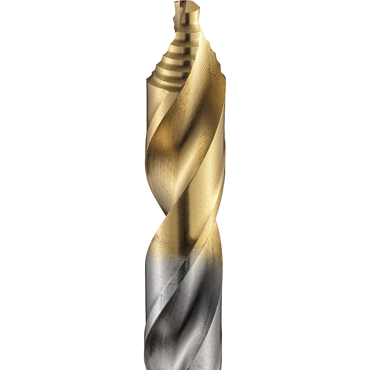 Spiralbohrer HSS Typ N mit TiN-Stufenspitze (Produktabbildung 2)-1