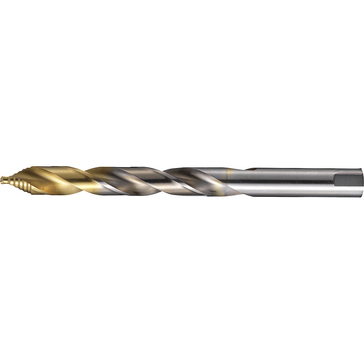Spiralbohrer HSS Typ N mit TiN-Stufenspitze