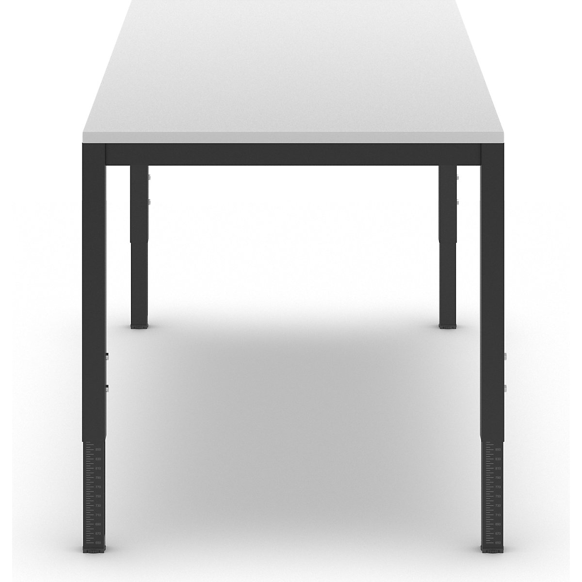 Höhenverstellbarer Arbeitstisch eurokraft basic (Produktabbildung 4)-3
