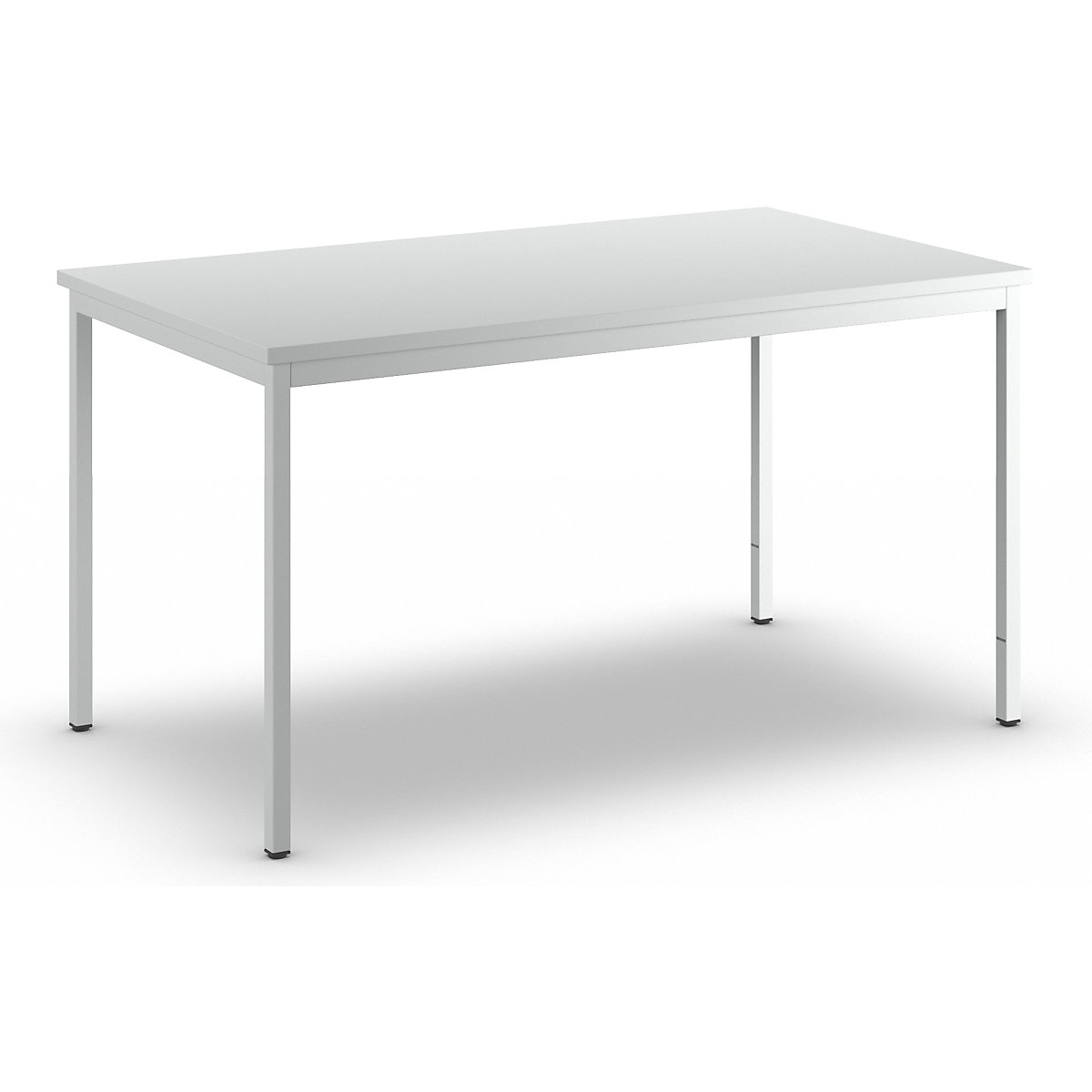 Meisterschreibtisch, lichtgrau eurokraft basic