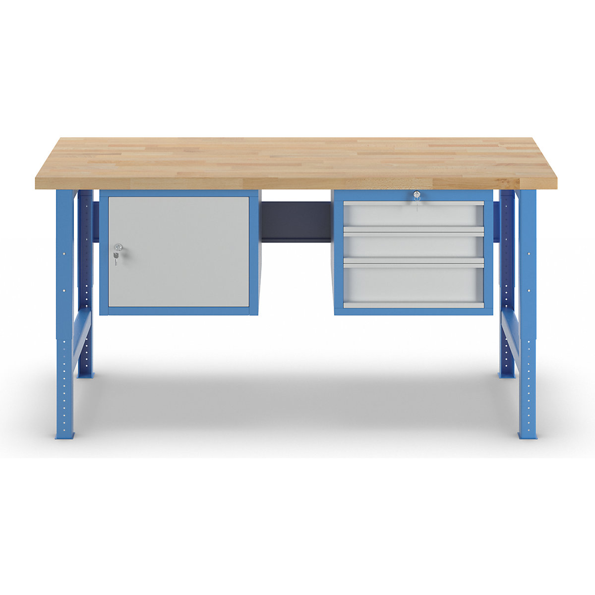 Höhenverstellbare Werkbank, Baukastensystem (Produktabbildung 4)-3