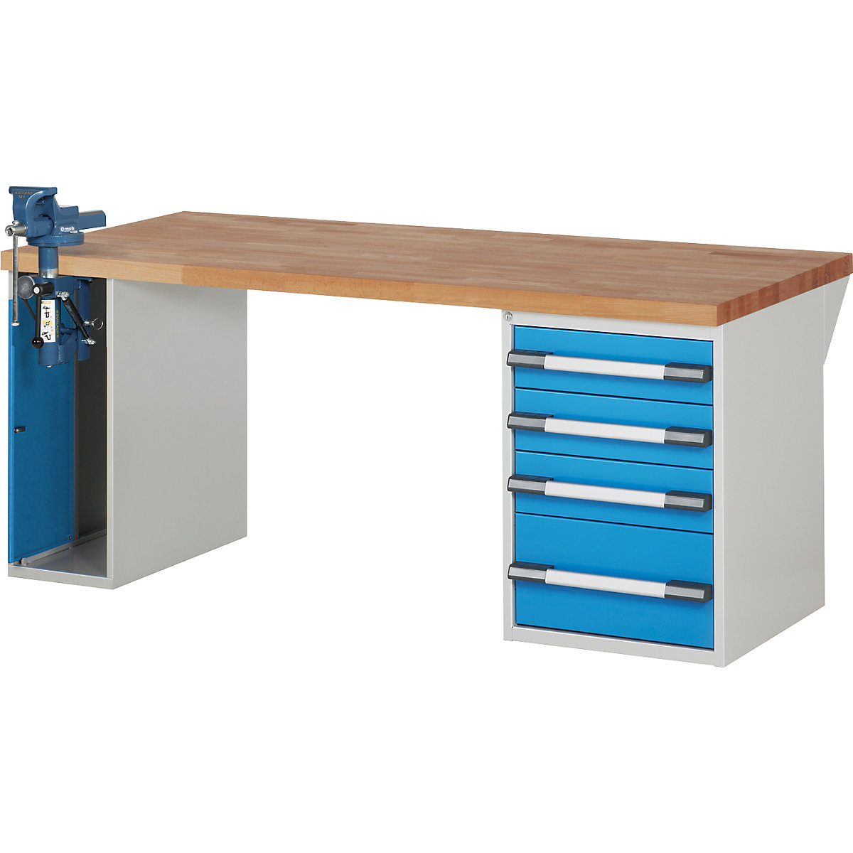 Werkbank, Baukastensystem Serie 7000 eurokraft pro