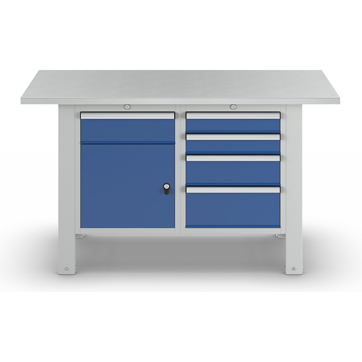 Werkbank, Baukastensystem eurokraft basic (Produktabbildung 4)-3