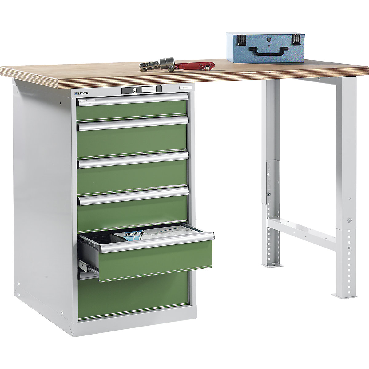 Werkbank im Baukastensystem LISTA (Produktabbildung 3)-2