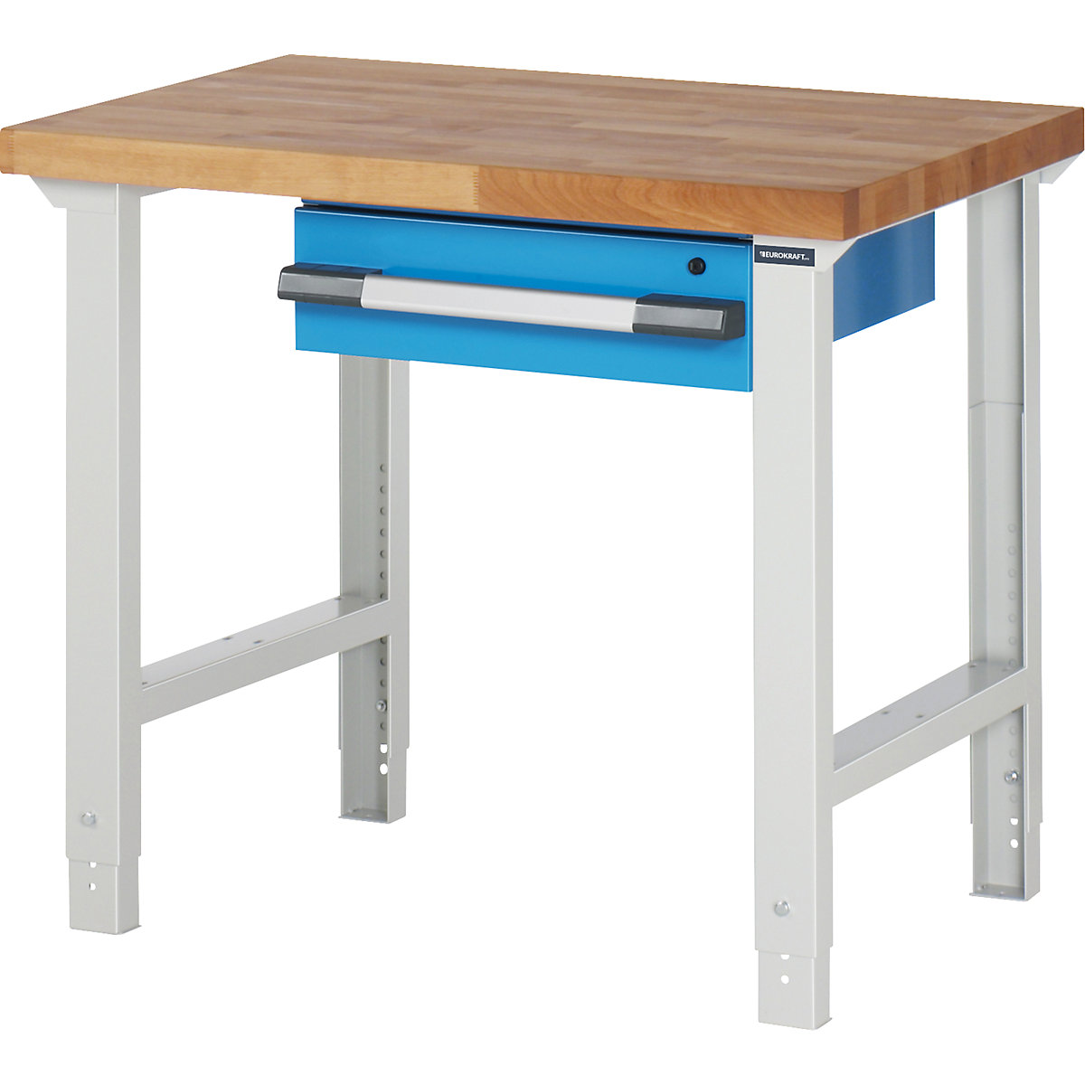 Werkbank mit Hängeschubladen, Baukastensystem Serie 7000 eurokraft pro (Produktabbildung 2)-1