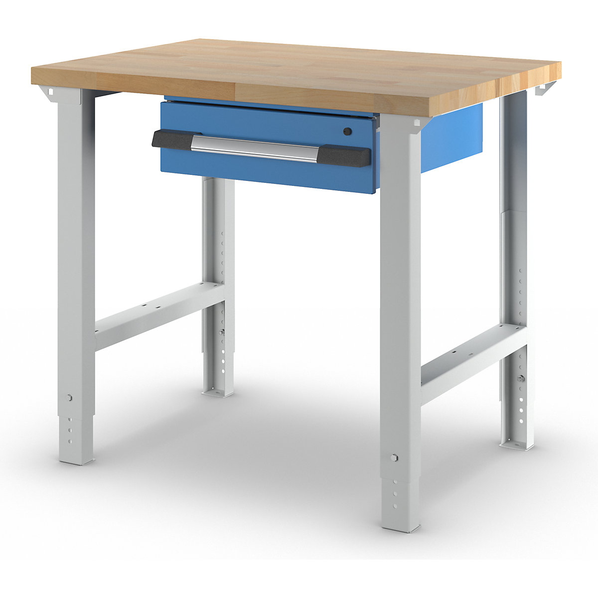 Werkbank mit Hängeschubladen, Baukastensystem Serie 7000 eurokraft pro (Produktabbildung 3)-2