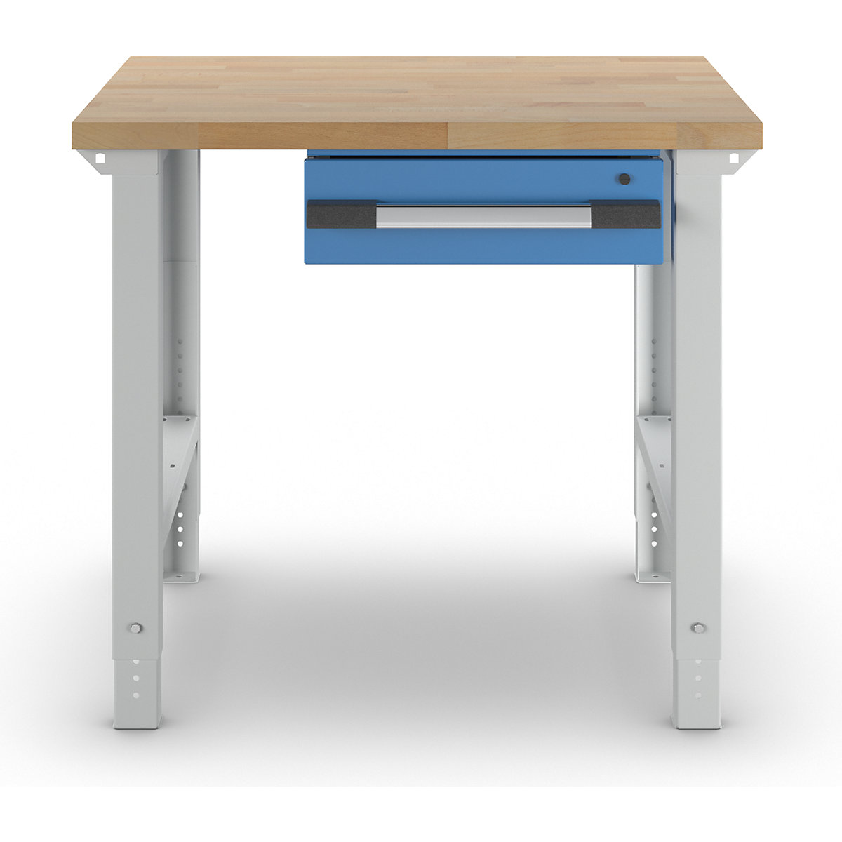 Werkbank mit Hängeschubladen, Baukastensystem Serie 7000 eurokraft pro (Produktabbildung 4)-3