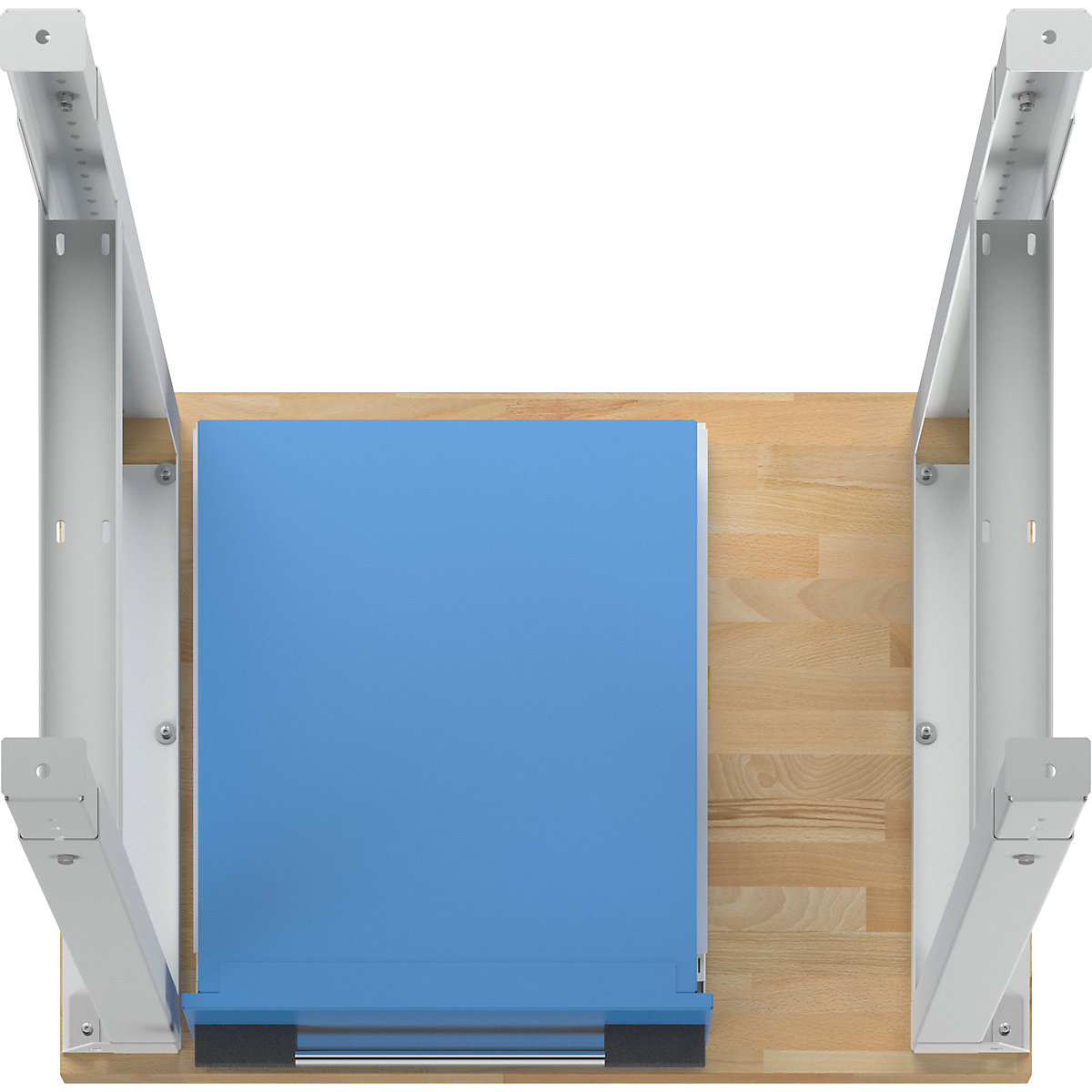Werkbank mit Hängeschubladen, Baukastensystem Serie 7000 eurokraft pro (Produktabbildung 8)-7