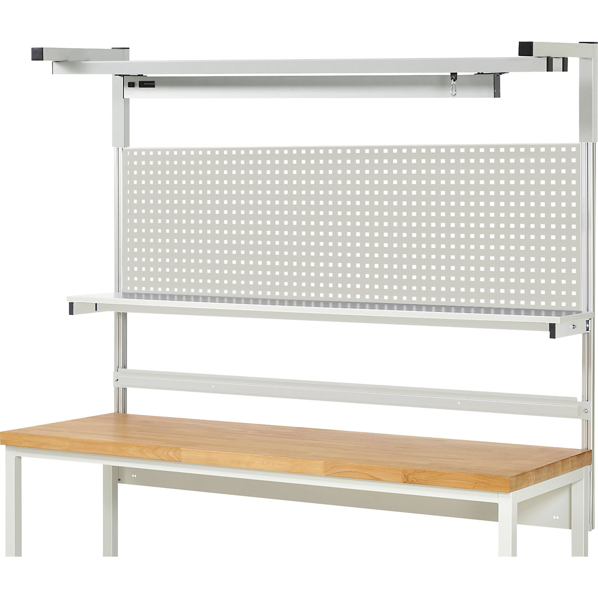 Werkbank mit Systemaufbau Serie 8000 eurokraft pro (Produktabbildung 4)-3