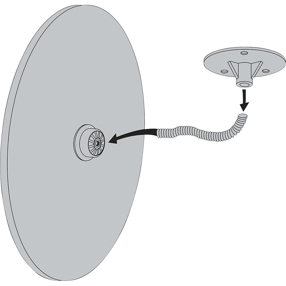 Überwachungsspiegel Vialux (Produktabbildung 2)-1