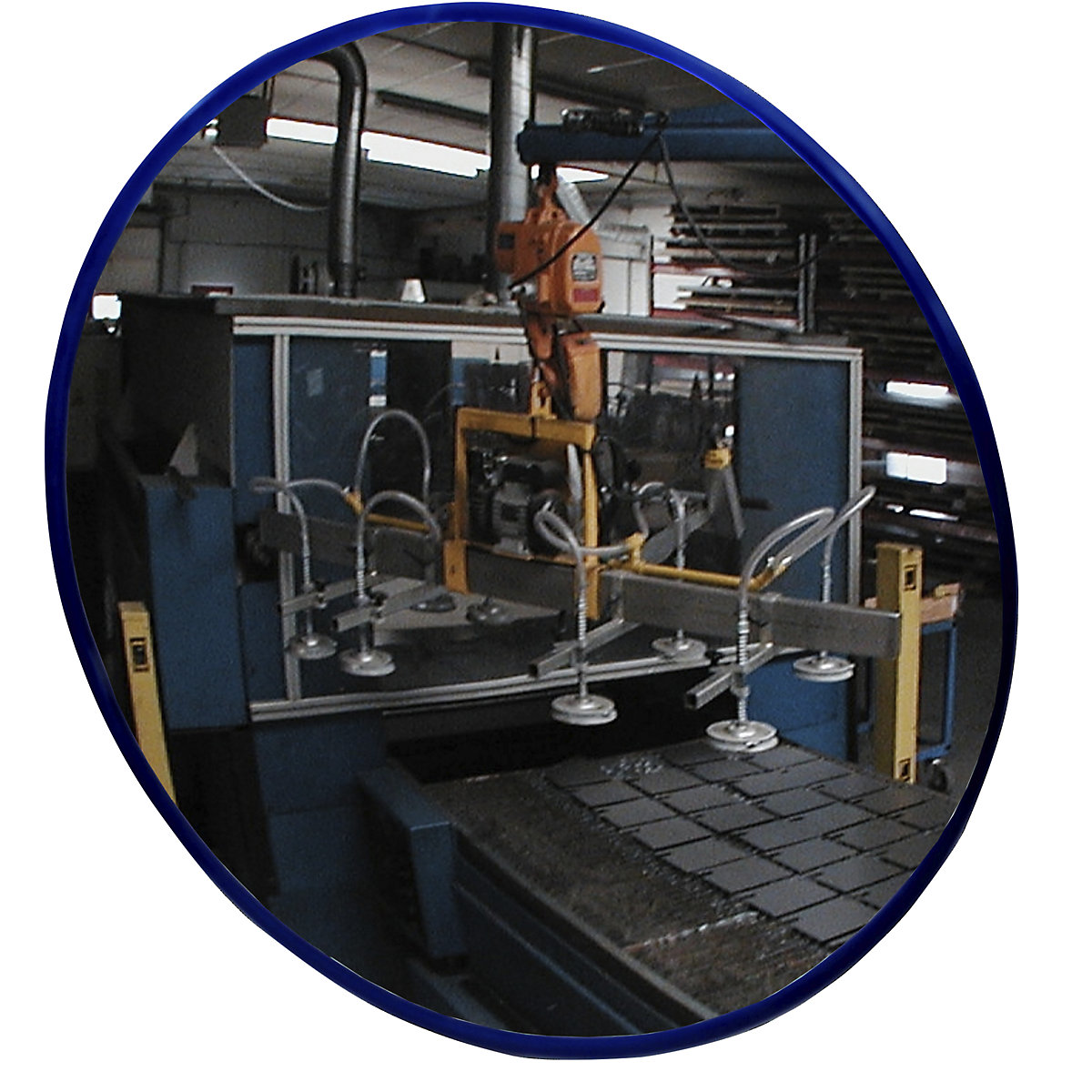 Rundspiegel mit Teleskop-Wandarm eurokraft pro (Produktabbildung 4)-3