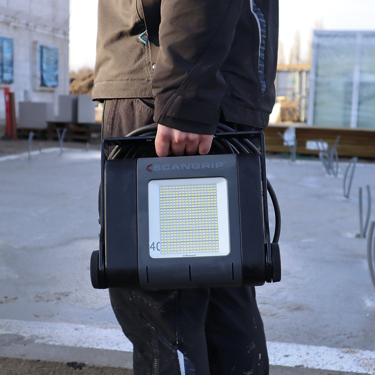 LED-Baustellenstrahler SITE LIGHT 40 SCANGRIP (Produktabbildung 8)-7