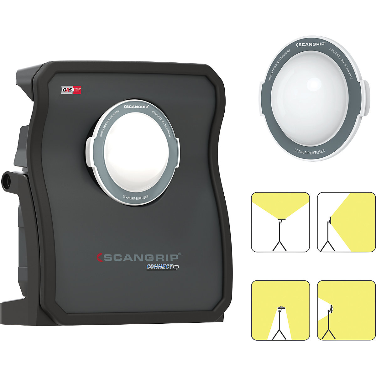 LED-Baustrahler NOVA 4 CONNECT SCANGRIP (Produktabbildung 26)-25