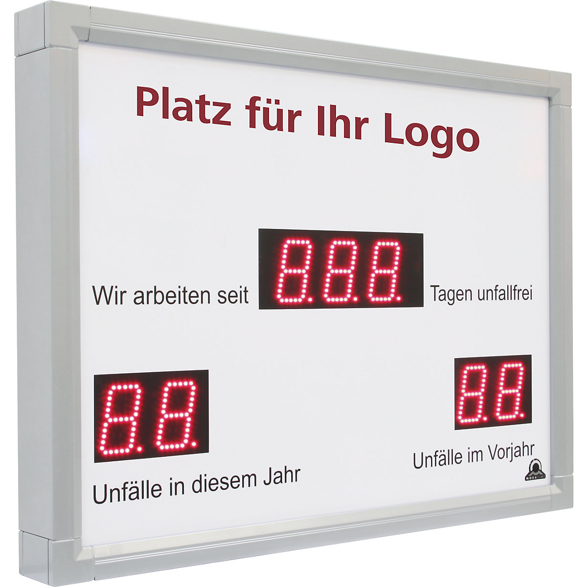 Außen-LED-Anzeige, Unfallfreie Tage