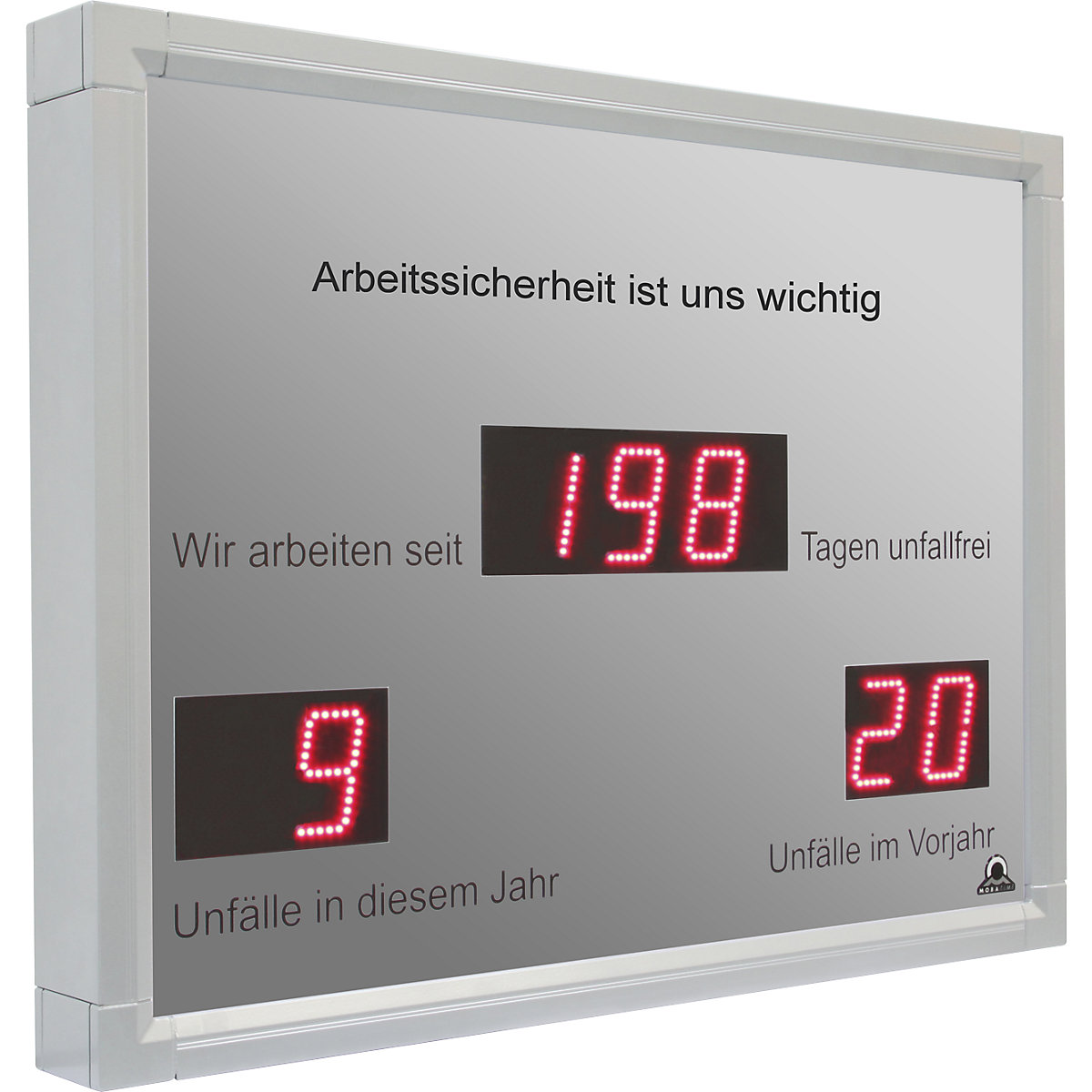 Außen-LED-Anzeige, Unfallfreie Tage (Produktabbildung 3)-2