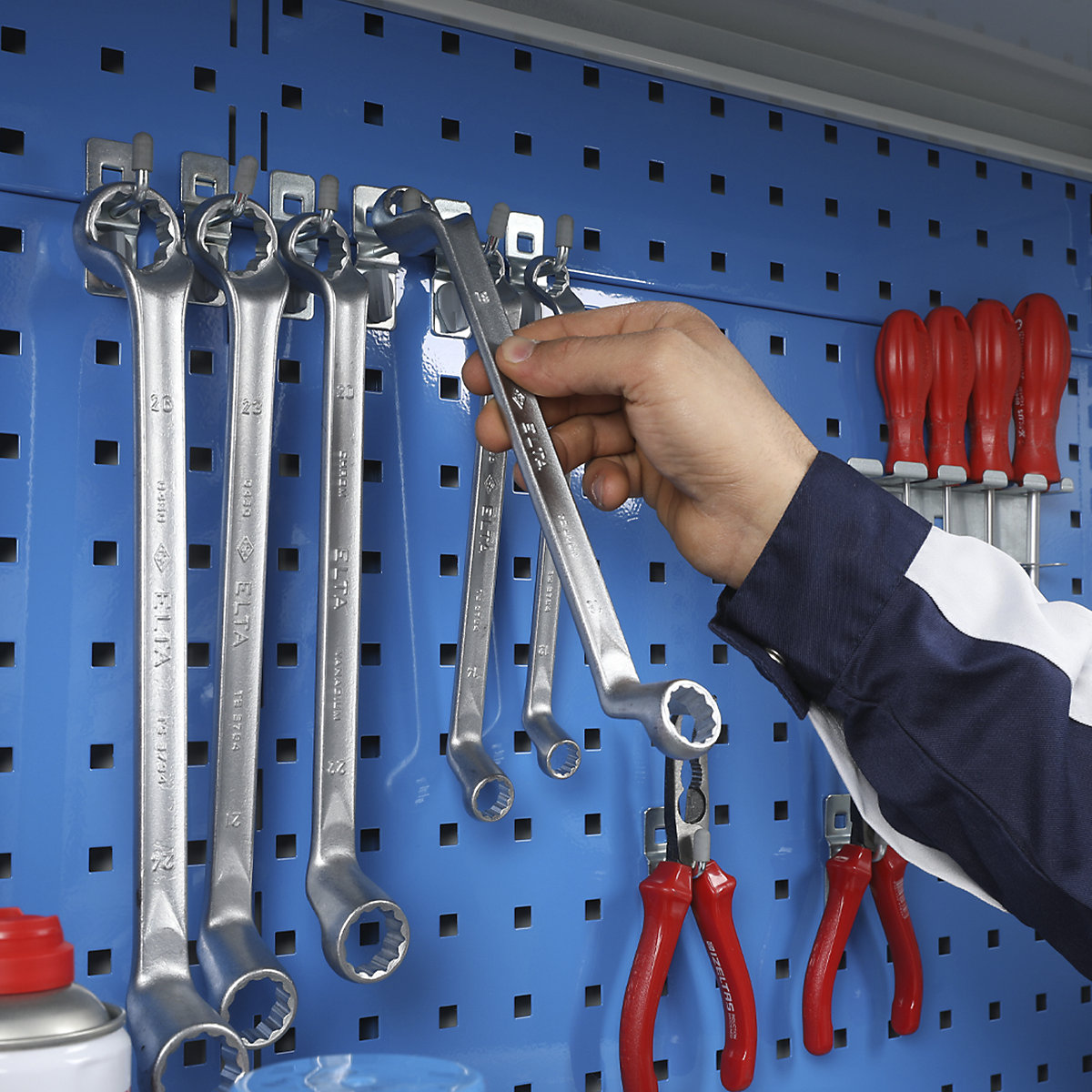 Lochwand-Set eurokraft pro (Produktabbildung 7)-6