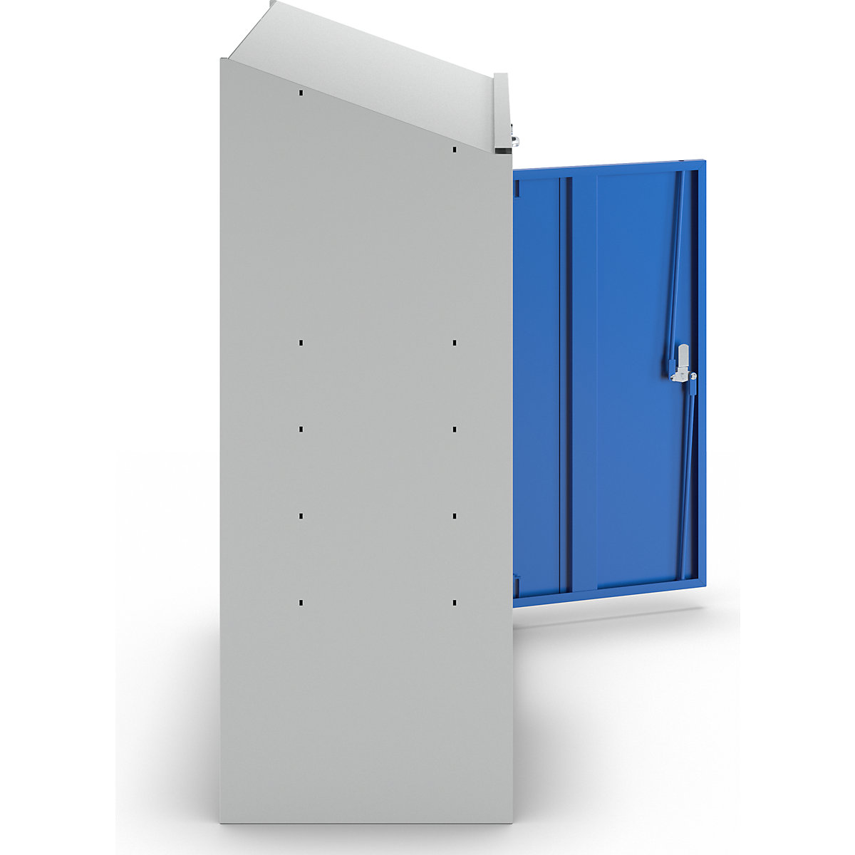 Werkzeugschrank mit Schreibpult eurokraft basic (Produktabbildung 5)-4