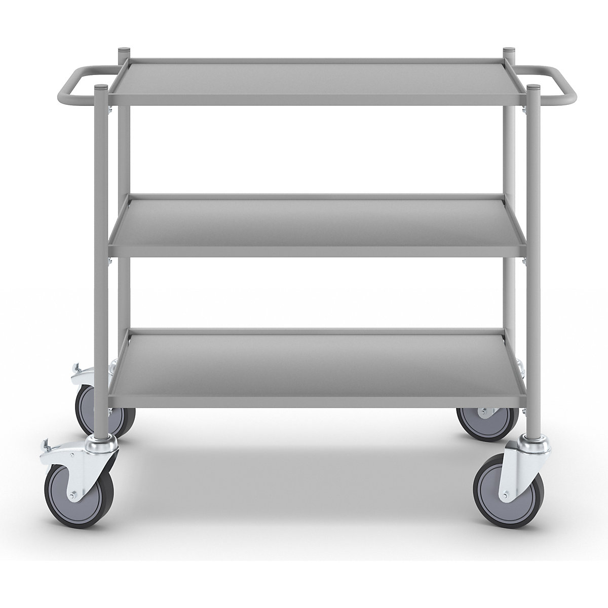 Beistellwagen, Tragfähigkeit 150 kg eurokraft pro (Produktabbildung 3)-2