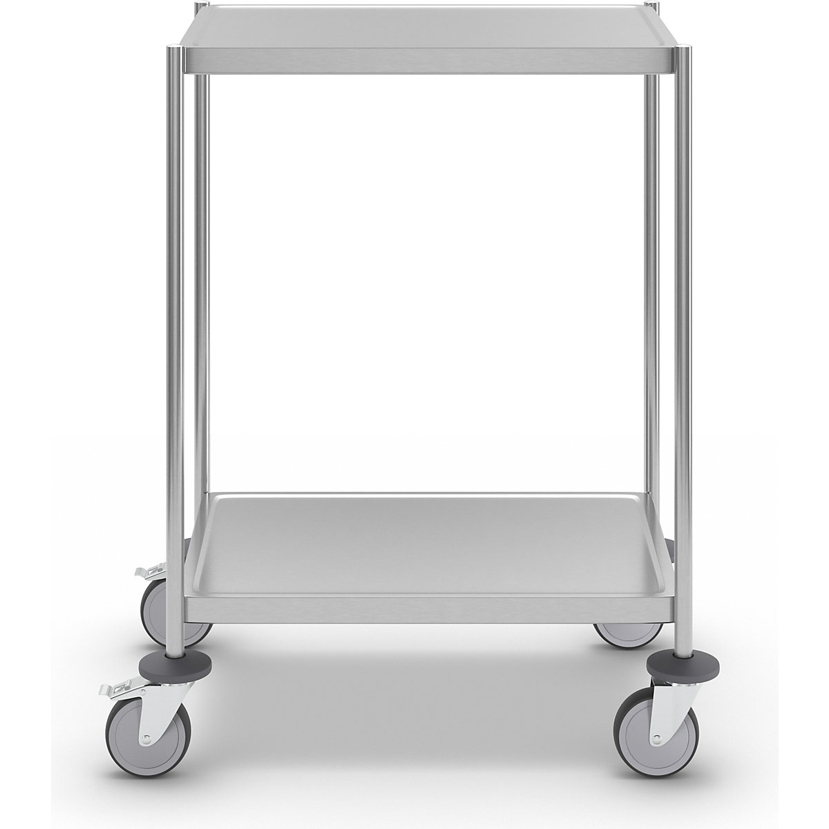 Edelstahl-Etagenwagen, verschweißt Kongamek (Produktabbildung 4)-3