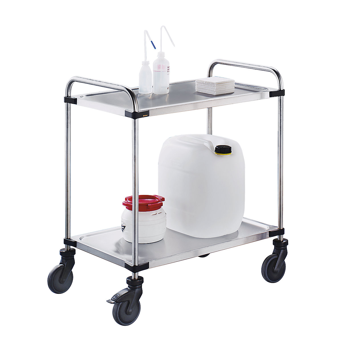 Edelstahl-Servierwagen 640-RL (Produktabbildung 2)-1