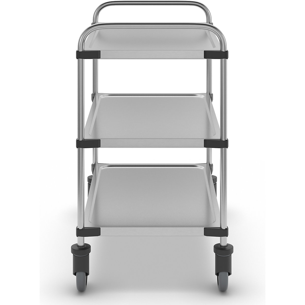 Servierwagen aus Edelstahl (Produktabbildung 3)-2