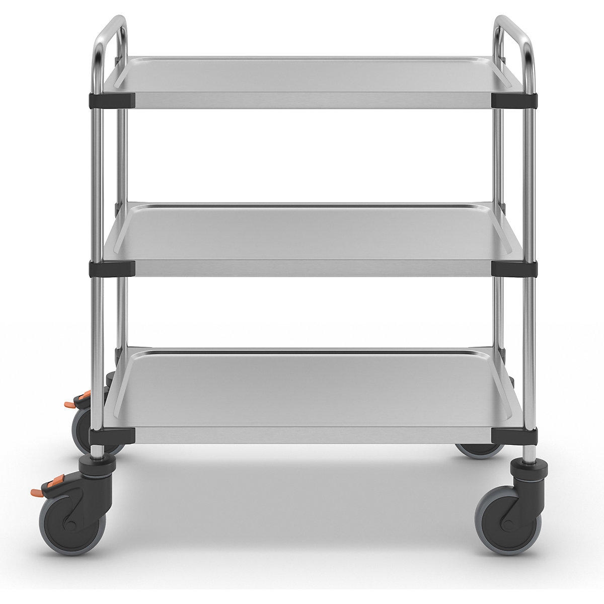 Servierwagen aus Edelstahl (Produktabbildung 4)-3
