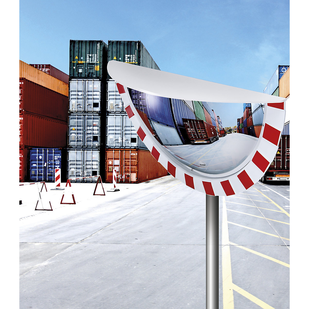 Verkehrsspiegel mit UV-Schutz Vialux (Produktabbildung 2)-1