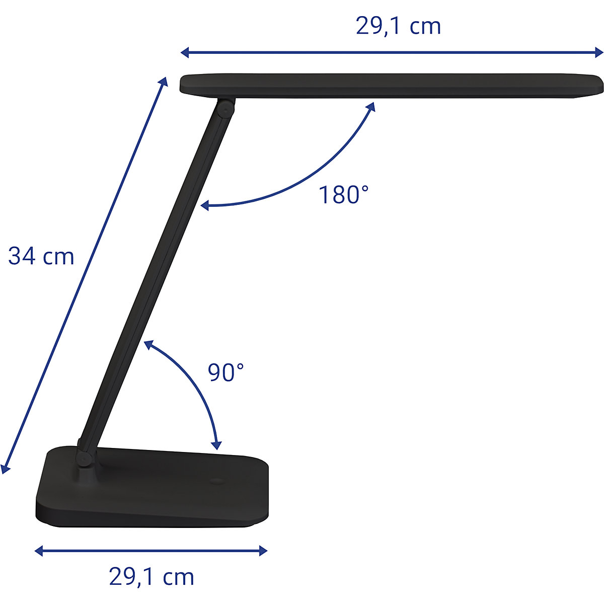 Lampă de biroul LED cu acumulator MAULsally colour vario – MAUL (Imagine produs 6)-5