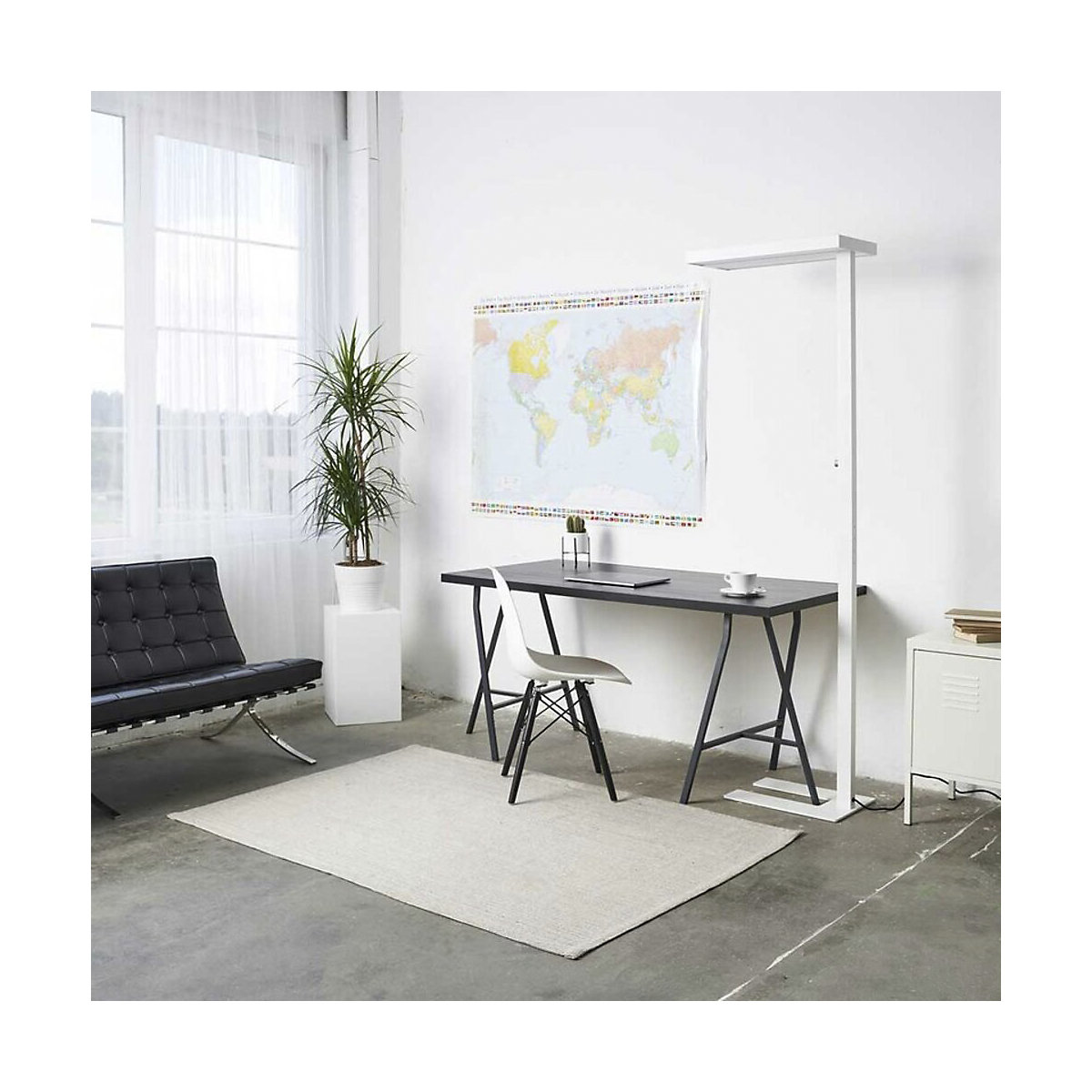 Lampă de podea LED Lara Up & Down (Imagine produs 3)-2