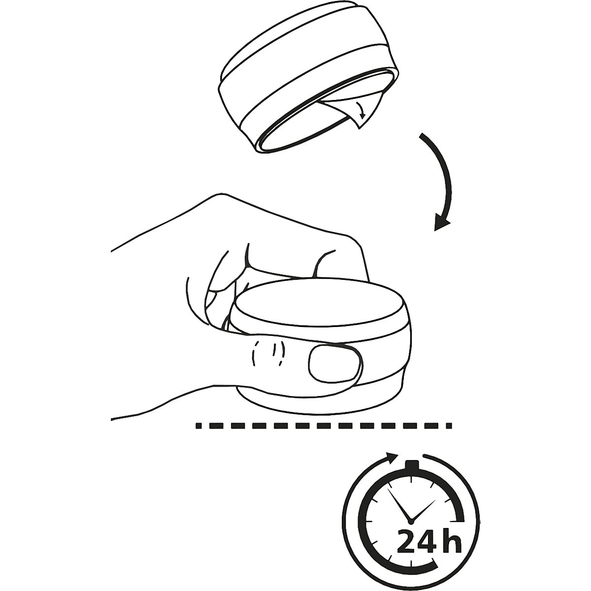 Opritor de ușă pentru podea – Wagner (Imagine produs 3)-2