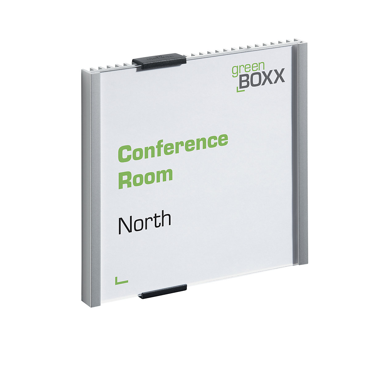 Plăcuță pentru ușă, aspect nervurat cu capac acrilic – DURABLE