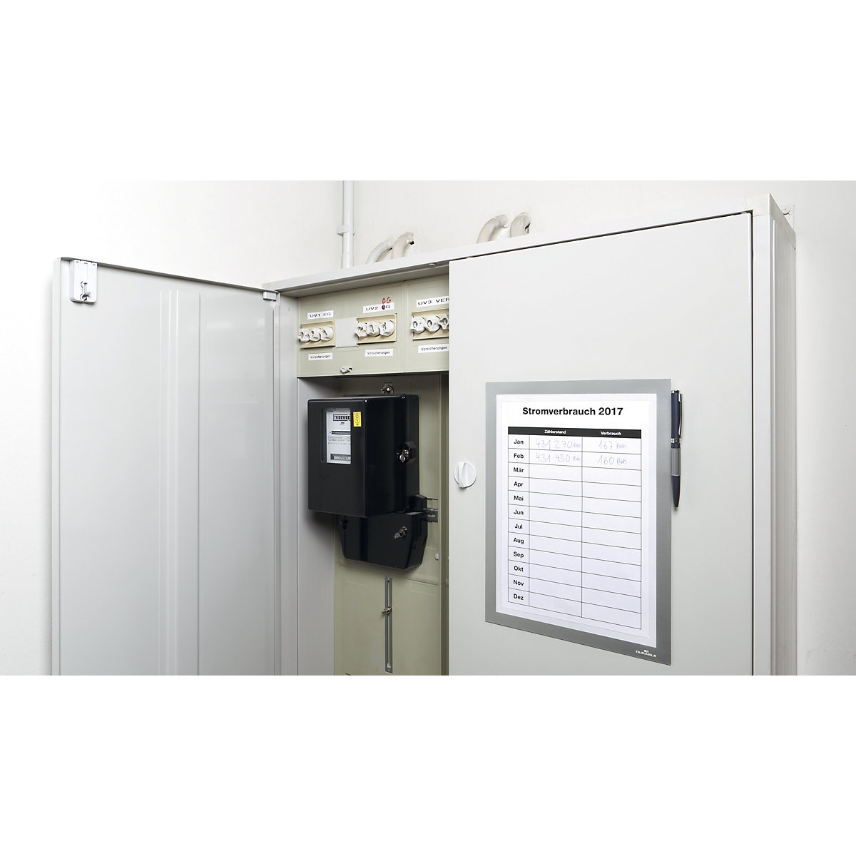 Ramă informativă DURAFRAME® MAGNETIC NOTE A4 – DURABLE (Imagine produs 3)-2