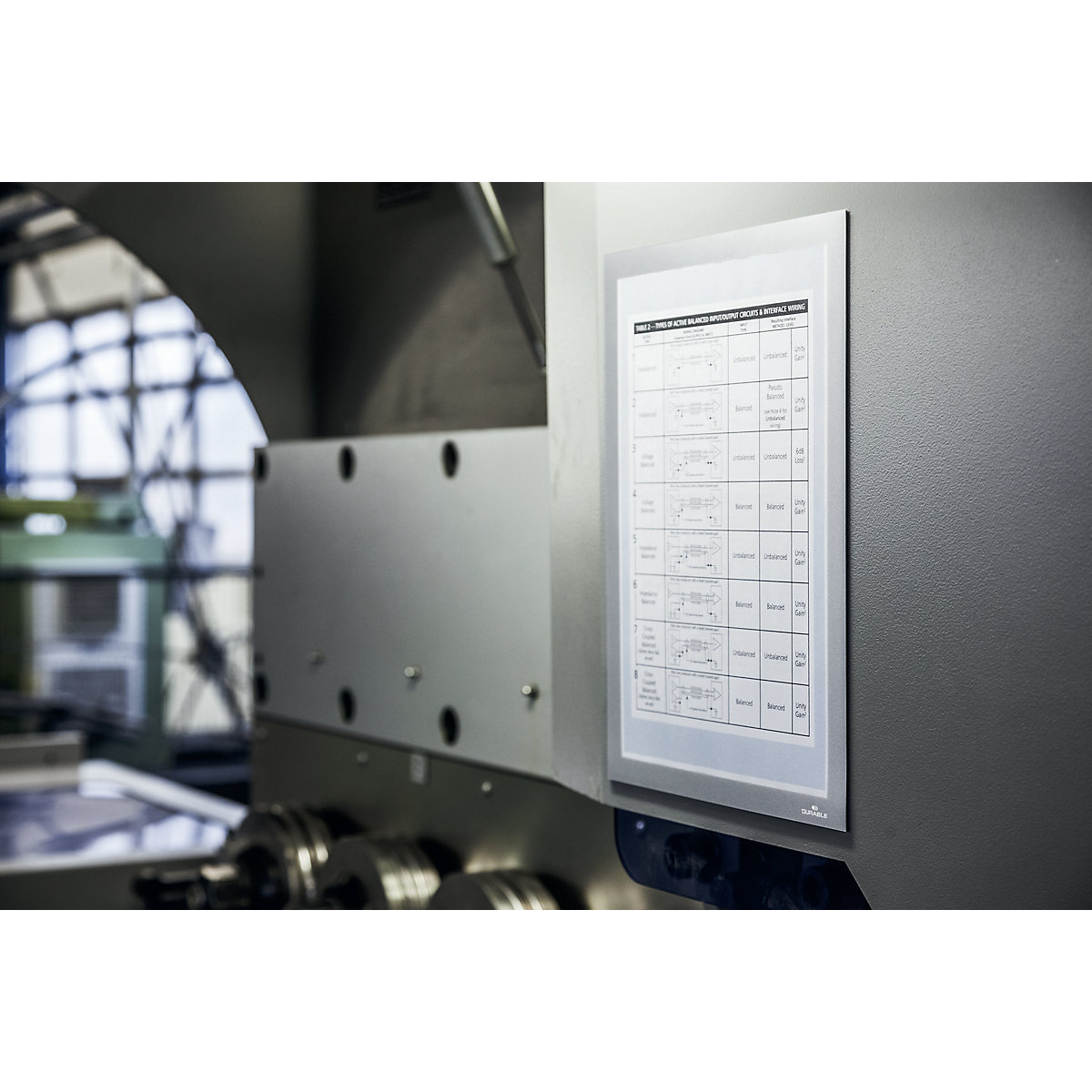 Ramă informativă DURAFRAME® MAGNETIC PLUS – DURABLE (Imagine produs 4)-3