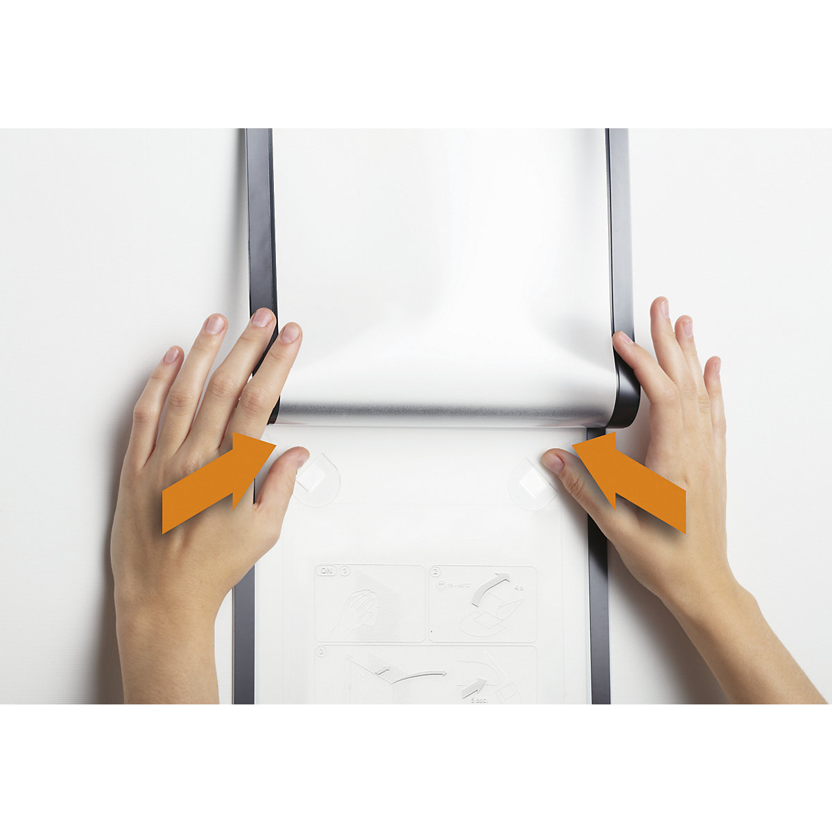 Ramă informativă DURAFRAME® WALLPAPER – DURABLE (Imagine produs 4)-3