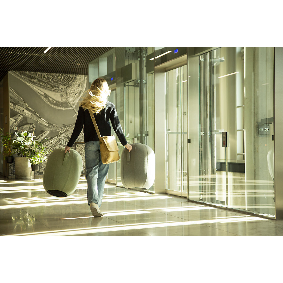 Taburet de echilibru VLUV KAPSUL STOV M (Imagine produs 3)-2