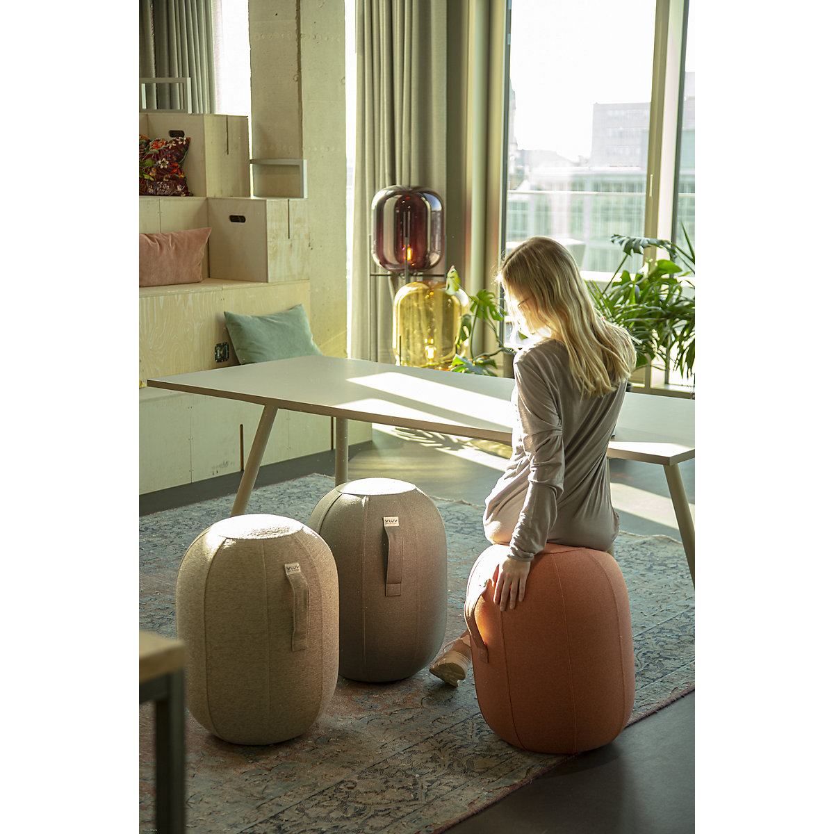 Taburet de echilibru VLUV KAPSUL STOV M (Imagine produs 3)-2