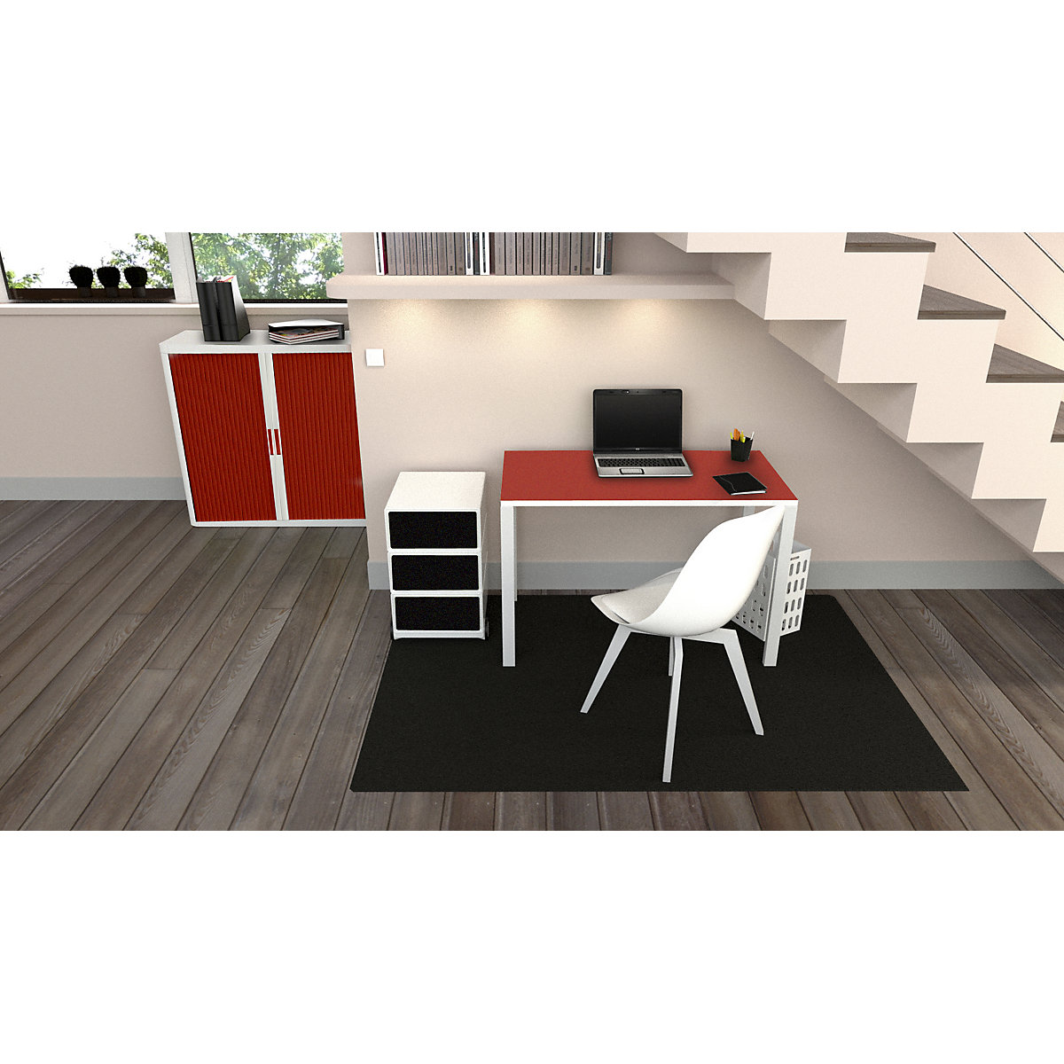 Birou compact easyDesk® – EasyDesk (Imagine produs 2)-1