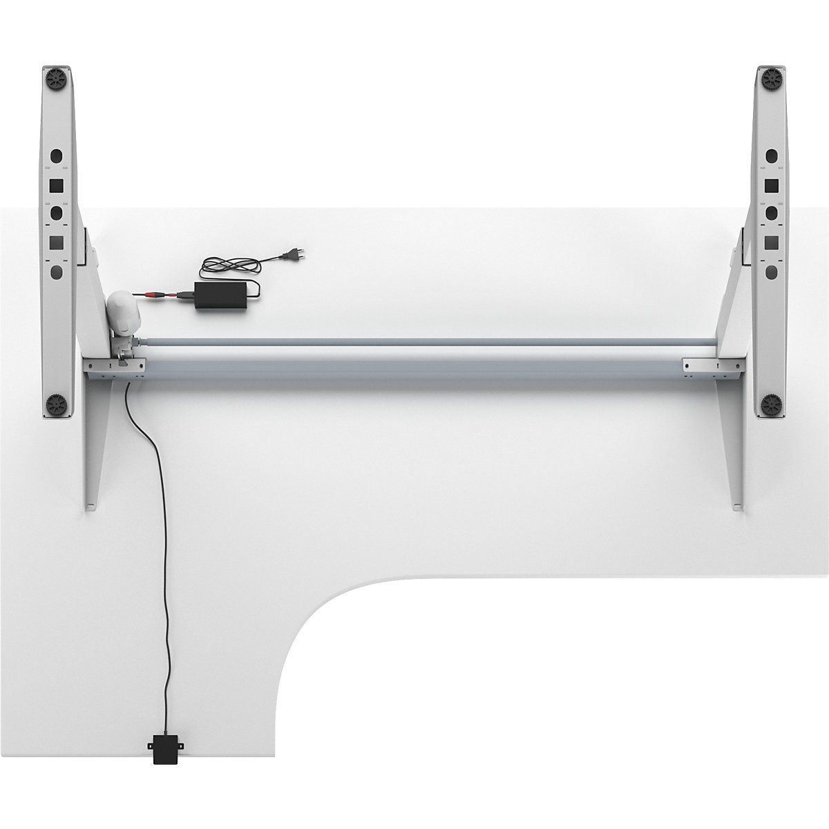Birou Venla, înălțime reglabilă electric – eurokraft basic (Imagine produs 6)-5