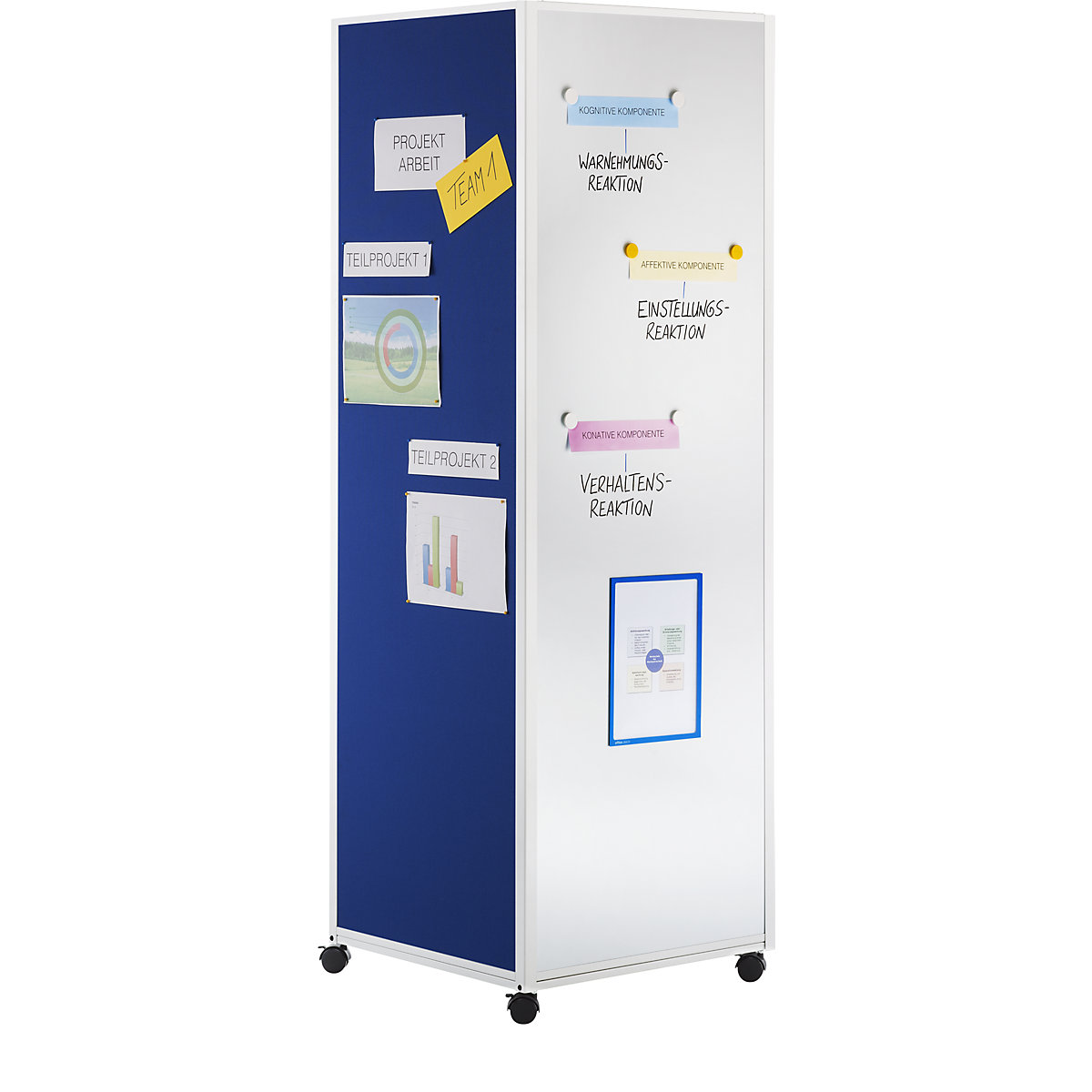 Coloană mobilă de informare – eurokraft basic (Imagine produs 3)-2