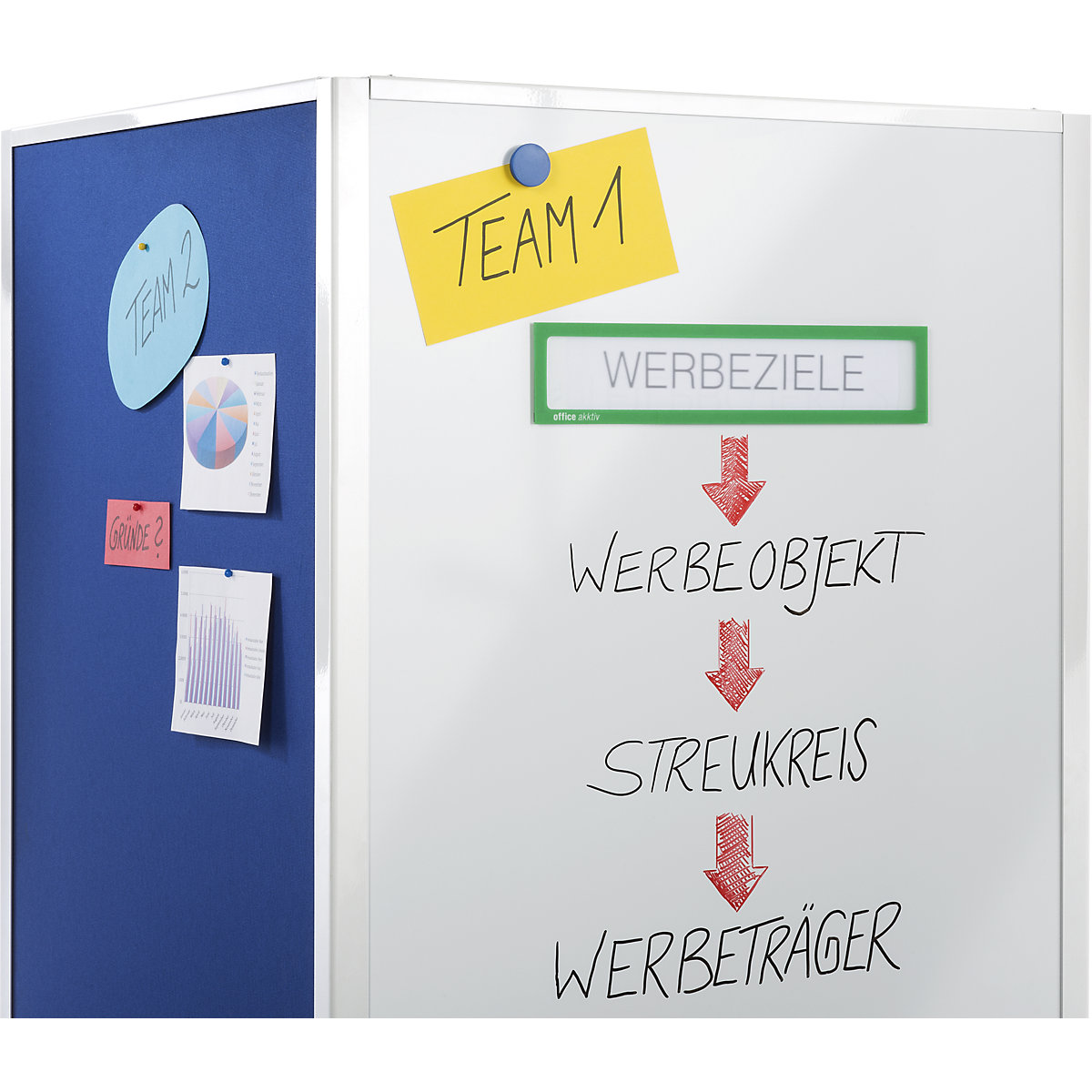 Coloană mobilă de informare – eurokraft basic (Imagine produs 4)-3