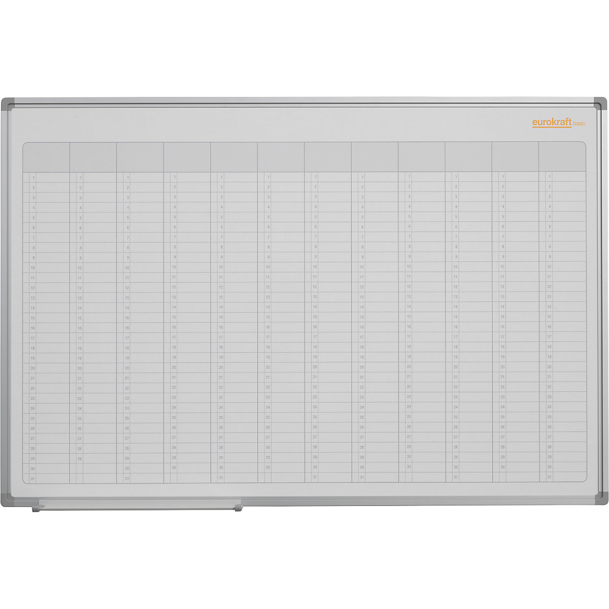 Planificator anual, neutru – eurokraft basic