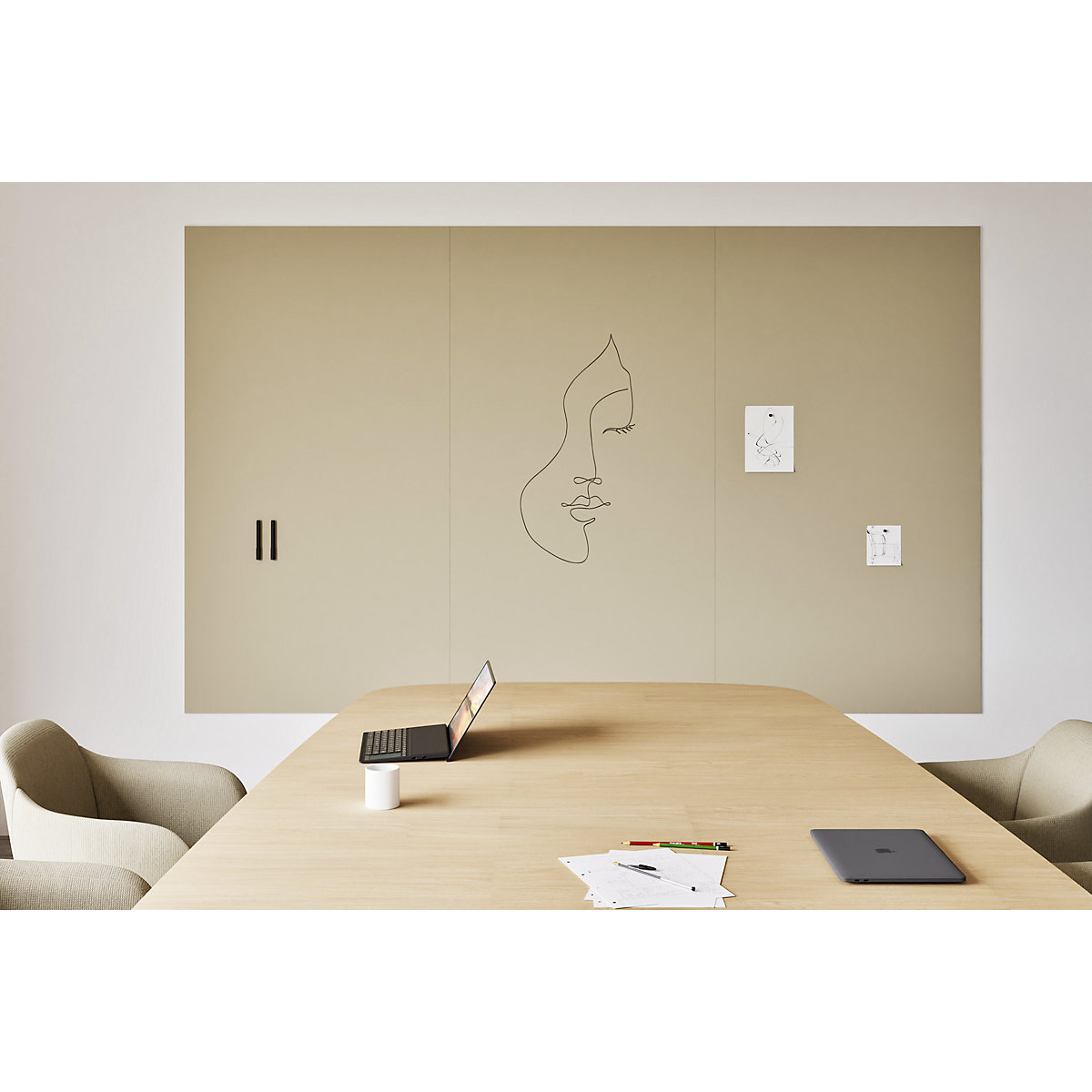 Design XXL-Whiteboard Sharp Wall – Chameleon (Imagine produs 3)-2