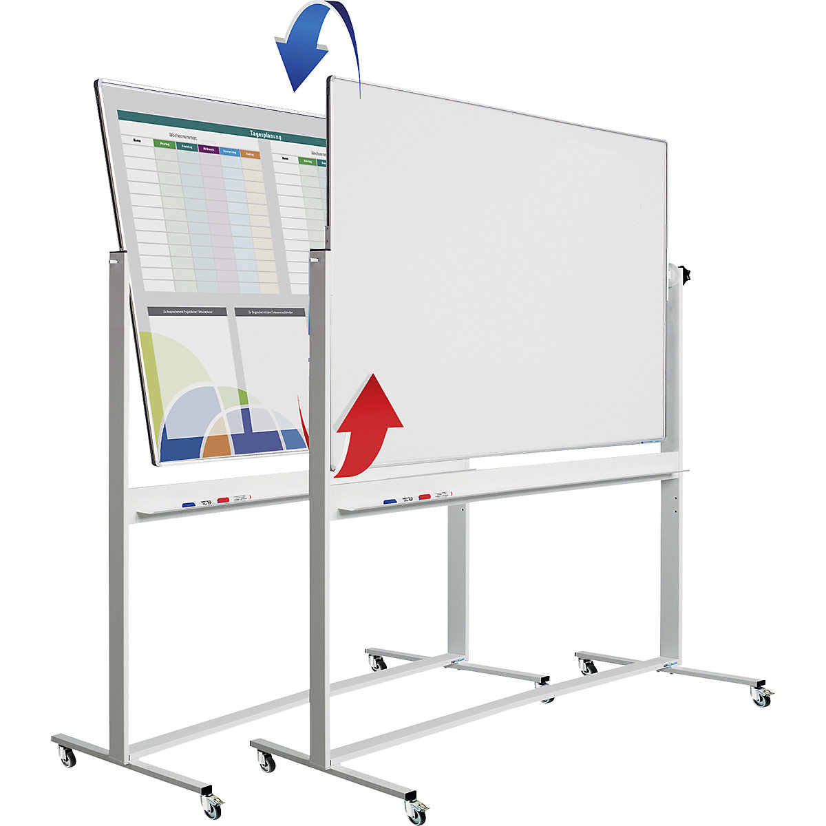 Panou rotativ imprimat individual, mobil – eurokraft pro (Imagine produs 2)-1